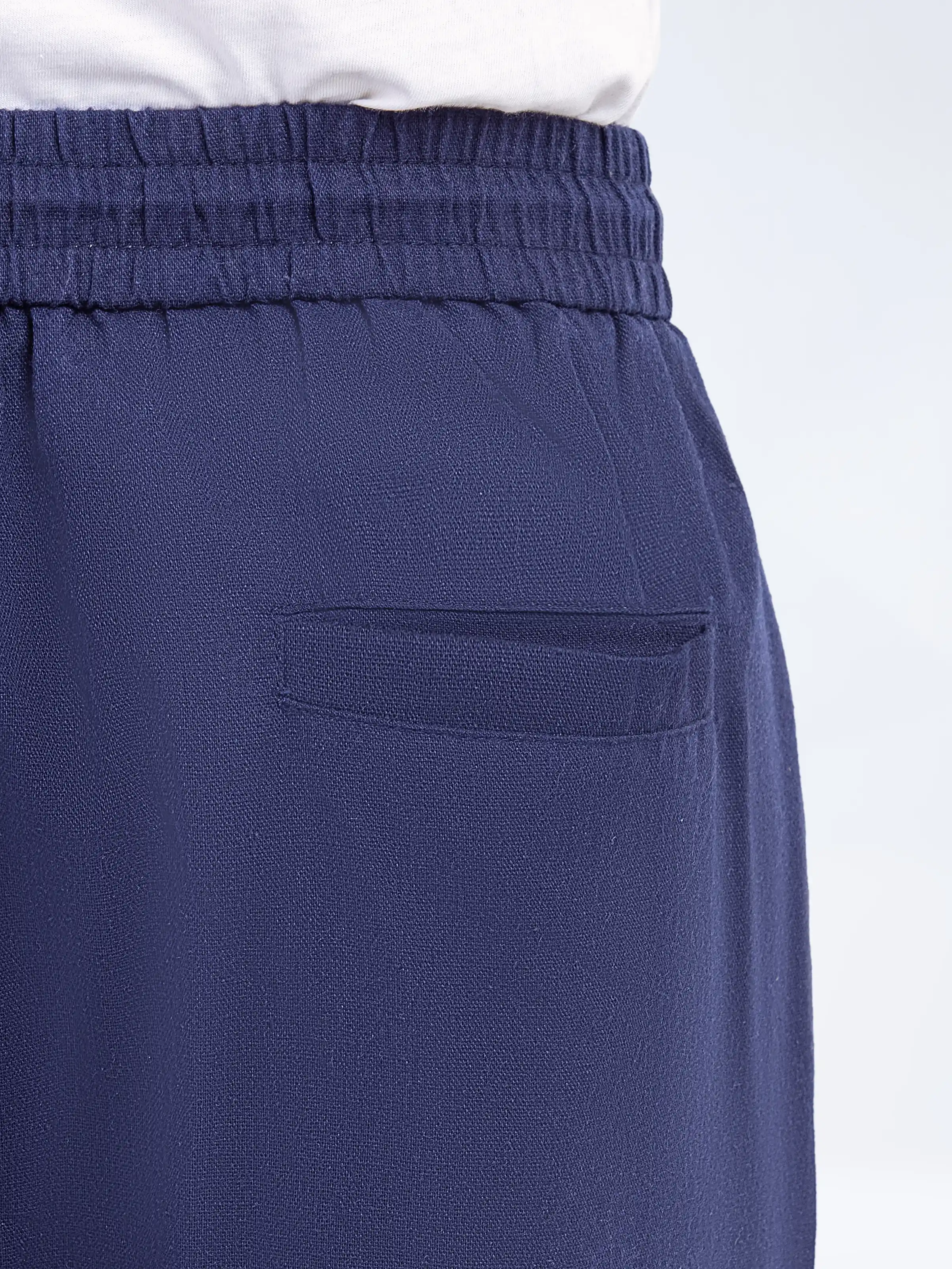 Cotton Linen Trousers - Image 9