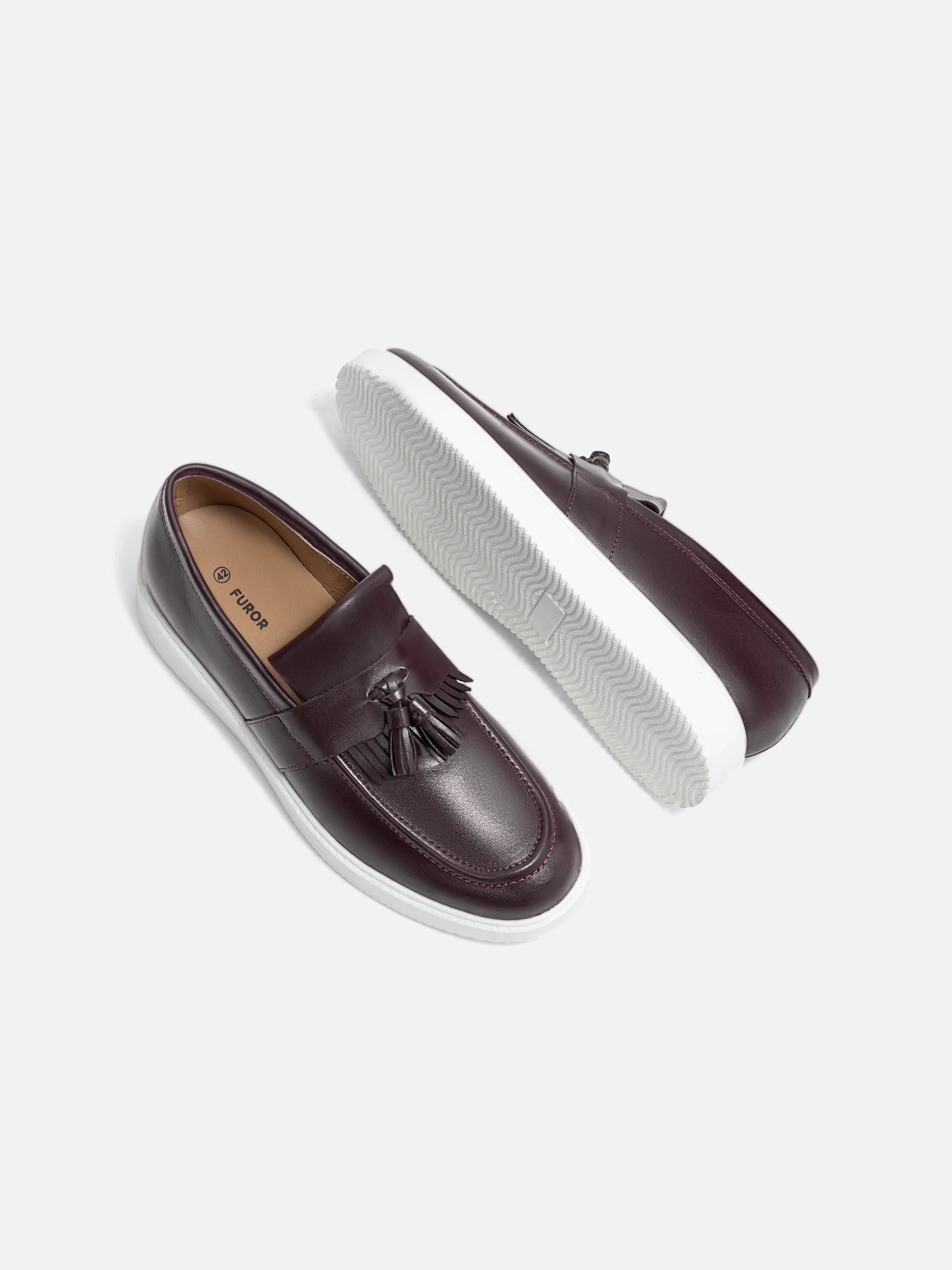 Leather Tassel Loafers - FAMS24-094 - Image 4