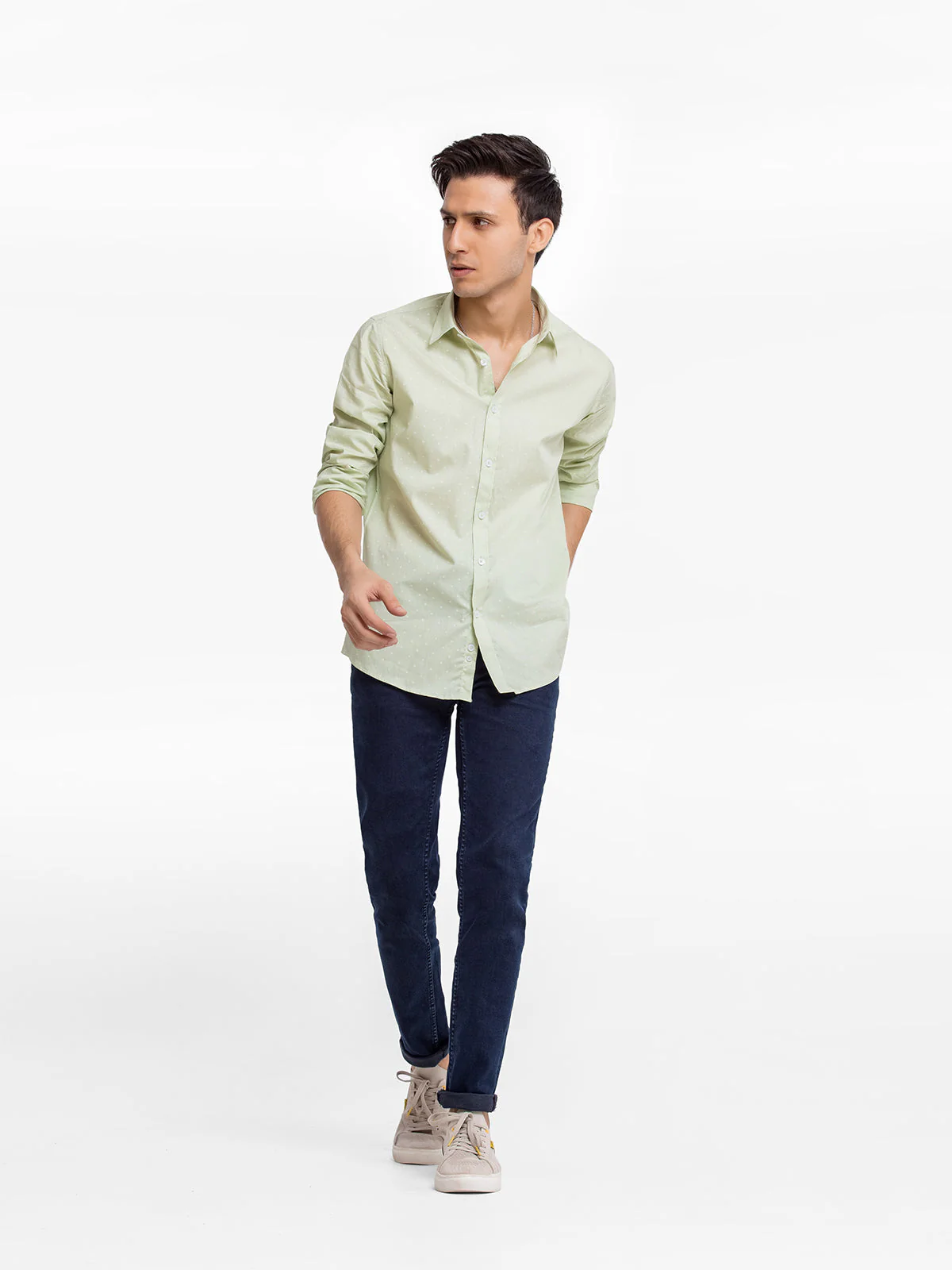 Classic Collar Shirt - FMTS23-32011 - Image 4