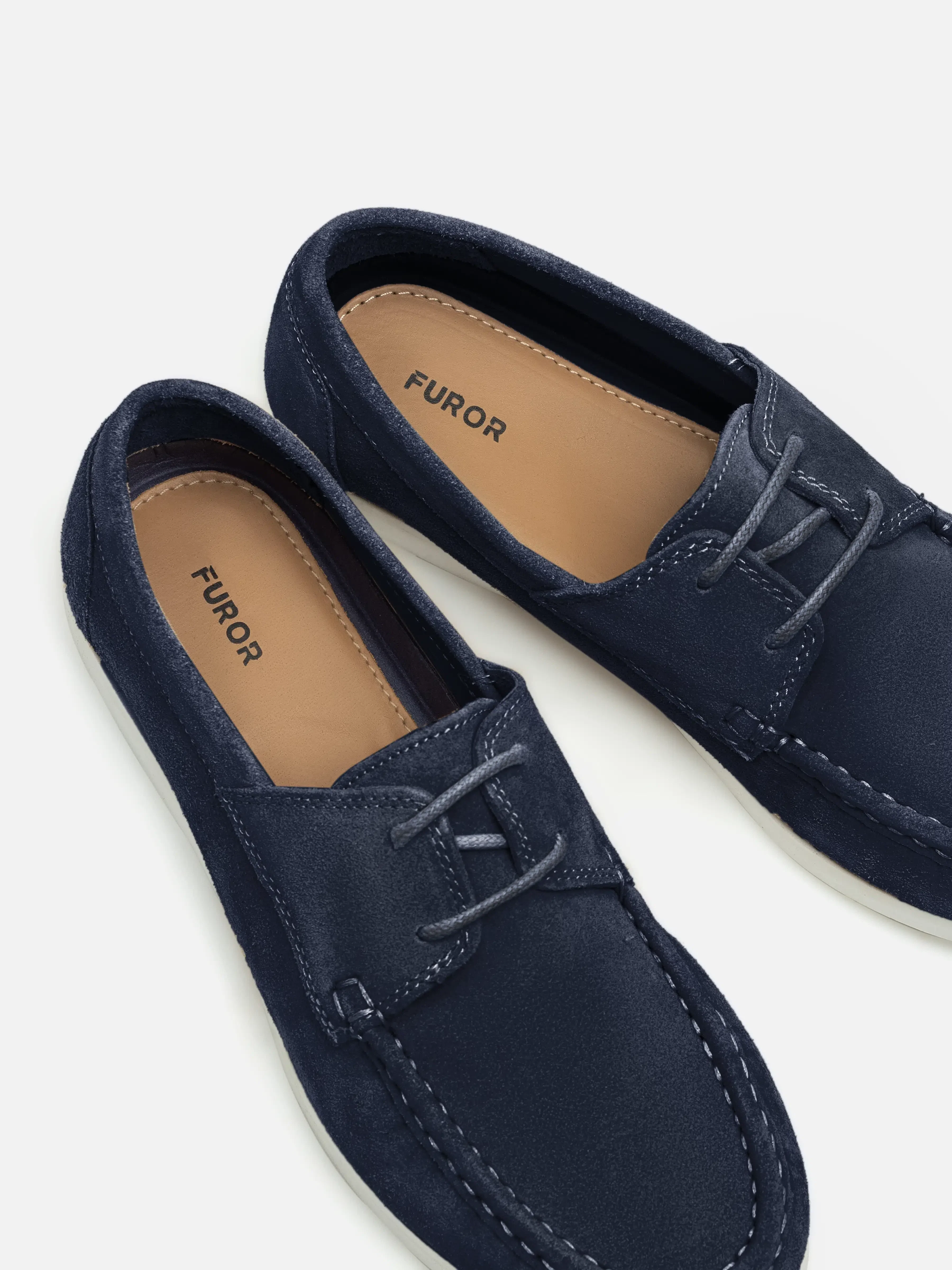 Suede Lace Up Loafers - FAMS24-113 - Image 4