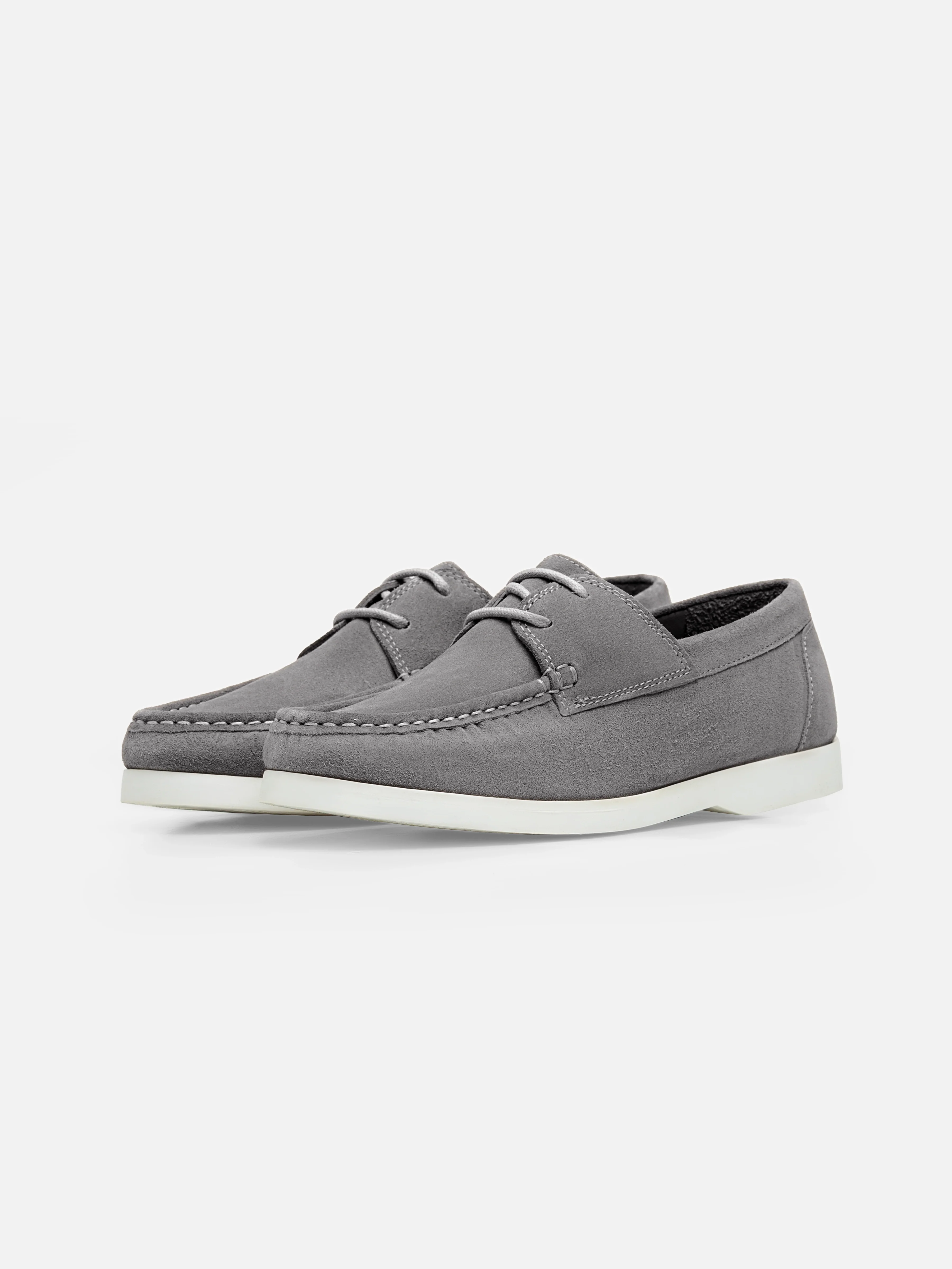 Suede Lace Up Loafers - FAMS24-115 - Image 3